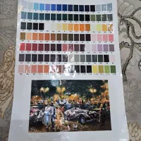 تابلو فرش جشن امریکایی۱۲۰×۷۳