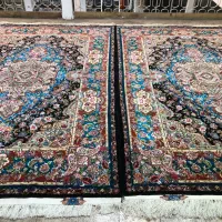 (فرش فرزین)جفت۹متر سالاری۳کف ابریشم۴۰رج چله ابریشم|فرش|تبریز, |دیوار