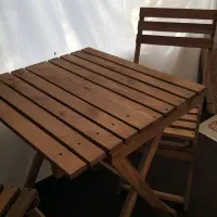 میز دو نفره زیبا|میز و صندلی غذاخوری|رشت, گلسار|دیوار