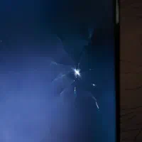 تلویزیون ۵۰ سامسونگ پنل شکسته|تلویزیون و پروژکتور|ساوه, |دیوار