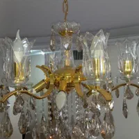 لوستر ۶ شاخه ۱۲ شعله|لوستر و چراغ آویز|تهران, توحید|دیوار