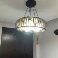 لوستر چوبی