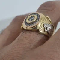 انگشتر مردانه طلا وزن ۱۲/۲۰۰گرم