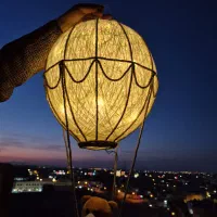 بالن لوستری فانتزی و جذاب برای اتاق کودک|لوستر و چراغ آویز|یزد, |دیوار