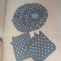 دم کنی پیش بند سرویس آشپزخانه|سفره، حوله، دستمال آشپزخانه|سمنان, |دیوار