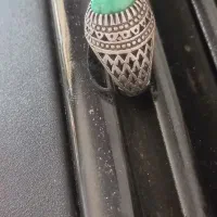 انگشتر نقره نگین اصل فیروزه.