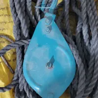 قرقره  بالابر  جرثقیل  قلاب  طناب  دستی