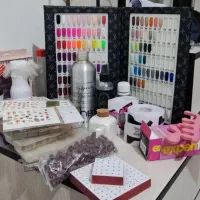 وسایل کاشت ناخن و لاک ژل