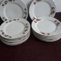 12عددبشقاب اصل ژاپن سالم|ظروف سرو و پذیرایی|کرمانشاه, |دیوار