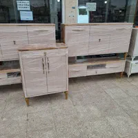 بلوط کنسول آینه.آینه کنسول بلوط|بوفه، ویترین، کنسول|خرمآباد, |دیوار