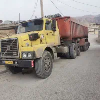 تریلی کمپرس ولوو  ان ۱۰ موتور اف .مدل ۱۳۶۲|خودرو سنگین|چهاردانگه (تهران), |دیوار