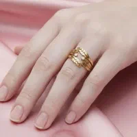 انواع انگشتر زنانه و دخترانه