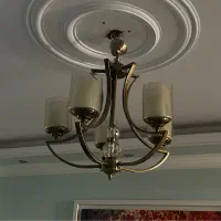 لوستر پنج شاخه در حد نو