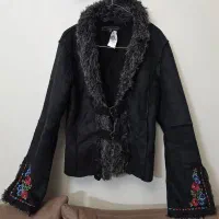 کت پوست و خز گلدوزی شده|لباس|تهران, شکیبا|دیوار