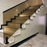 درب ضد سرقت نرده شیشه ای دودی، استیل ،لمینت کدT063|مصالح و تجهیزات ساختمان|چمستان, |دیوار