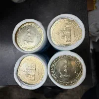 ۴ تا رول سکه ۲۰۰۰ ریالی