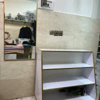 میز شلف آئینه  دکور|کتابخانه، شلف، قفسه‌های دیواری|تهران, تهرانپارس شرقی|دیوار