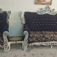 مبل ۷ نفره سورمه ای