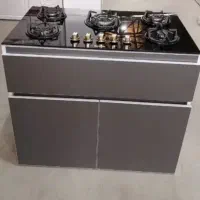 اجاق کابینتی چدن گرد ضخیم