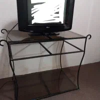 میز فرفورژه مشکی