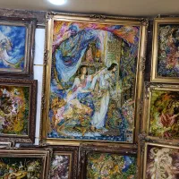 تابلو فرش جواهر|تابلو فرش|تبریز, |دیوار