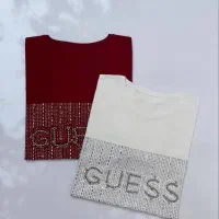 تیشرت های نخ پنبه نگینی و مروارید دوزی|لباس|بندرعباس, |دیوار