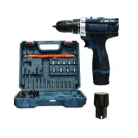 دریل شارژی 12 ولت پی ای پی - با متعلقات