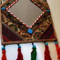 ایینه با طرح سنتی فقط ۵۹۰ت|صنایع دستی و سایر لوازم تزئینی|اسلامشهر, شهرک قائمیه|دیوار