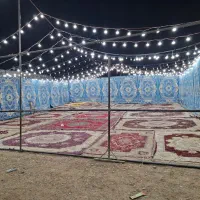 اجاره و نصب  داربست  چادر  روفرشی  فرش و|خدمات پذیرایی، مراسم|دوتپه, |دیوار