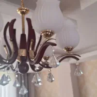 لوستر چوب وفلز