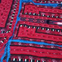 زیح گدین|لباس|سراوان, |دیوار