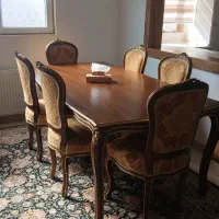 میز ناهار خوری ۸ نفره|میز و صندلی غذاخوری|رشت, نیروی دریایی|دیوار