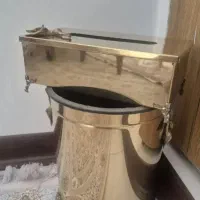 ظرف دستمال کاغذی و سطل زباله