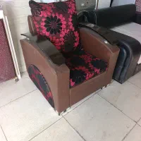 مبلمان هفت نفره با گل میز