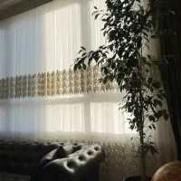 پرده تمیز و سالم