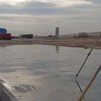 بتن ریزی با ماله پروانه ای