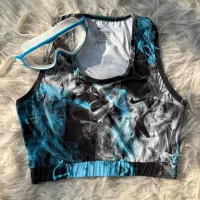 نیم تنه فلامنت طرح دار نایک