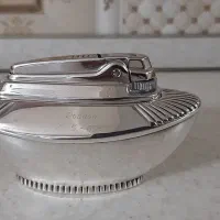 فندک رومیزی انگلیسی نقره در حد نو