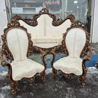 مبل کلاسیک ۷نفره تمام چوب راش