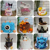 آموزش کیک خامه ای  تاپر