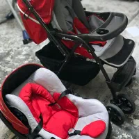 کالسکه کریر گود بی بی اسپرت قرمز و مشکی|کالسکه و لوازم جانبی|تهران, هروی|دیوار