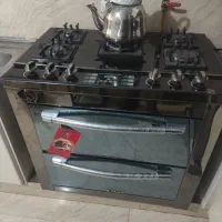 گاز پنج شعله طرح فر کشویی