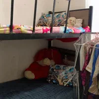 تخت دو طبقه فلزی|تخت و سرویس خواب|شیراز, شهرک مهدی‌آباد|دیوار