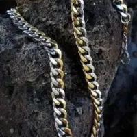 گردنبند نقره ای