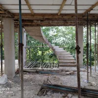 پله گرد .پله پیچ .پله مارپیچ|خدمات پیشه و مهارت|رشت, استقامت ۱|دیوار