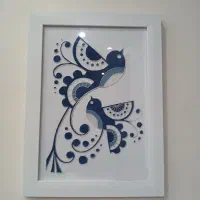 تابلو ویترای نقاشی روی شیشه