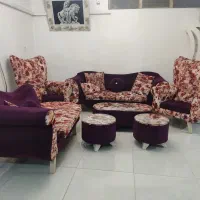 مبل هفت نفره|مبلمان خانگی و میز عسلی|تهران, هاشمآباد (شهرری)|دیوار