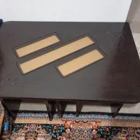 1عددمیزبزرگ جلومبلی و4عددمیزعسلی سالم