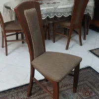 مبلمان هفت نفره همراه شش عدد صندلی|مبلمان خانگی و میز عسلی|تهران, شهرک فرهنگیان|دیوار