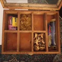 جعبه چوبی پذیرایی